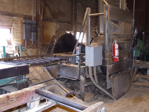 the big saw in the mill